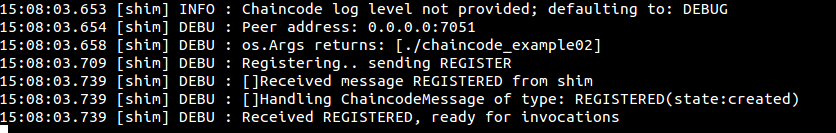 Registering Chain Code Kubernetes